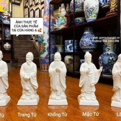 BỘ TƯỢNG : MẠNH TỬ - KHỔNG TỬ - TRANG TỬ - MẶC TỬ - LÃO TỬ